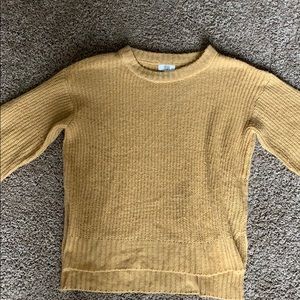 True craft mustard sweater